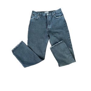 Agolde Women’s Black 90s Pinch Waist Jeans Size 29 29” Inseam